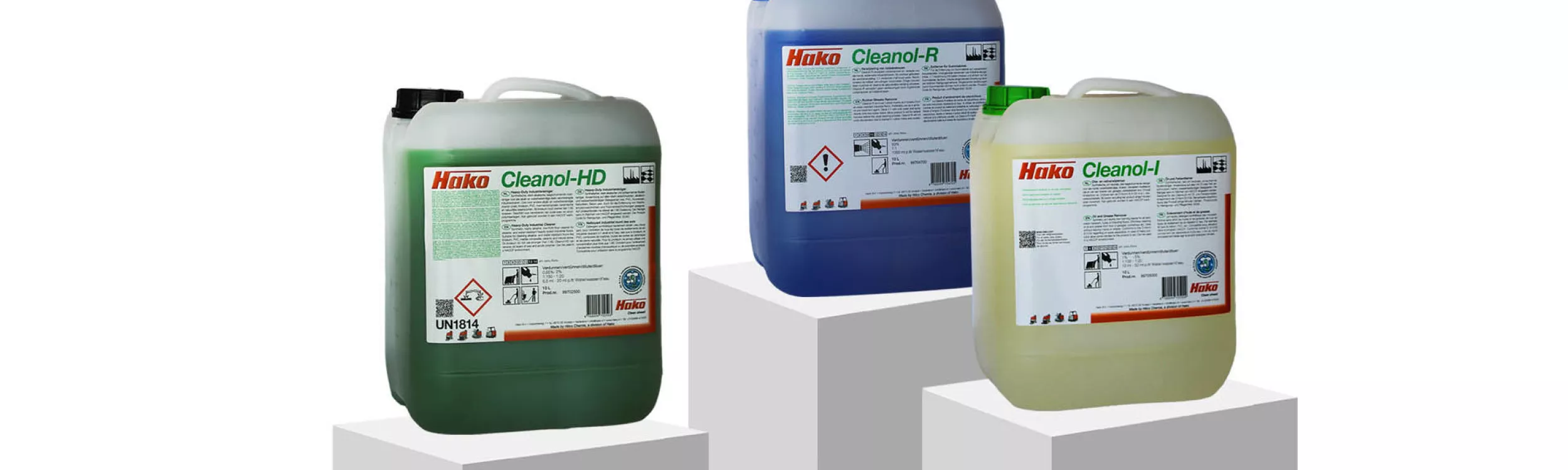 Produits de nettoyage industriel Hilco chimie Hako - Hako France