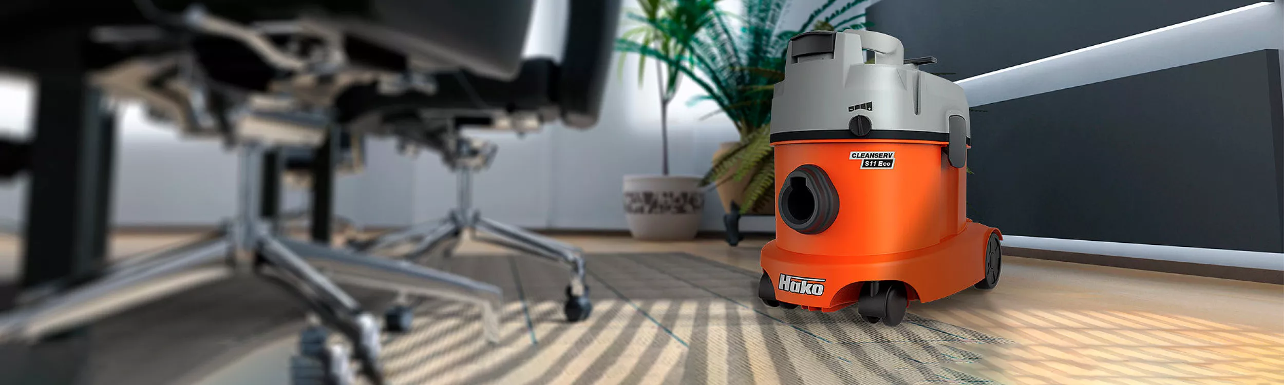 Aspirateur professionnel et monobrosses - Hako France