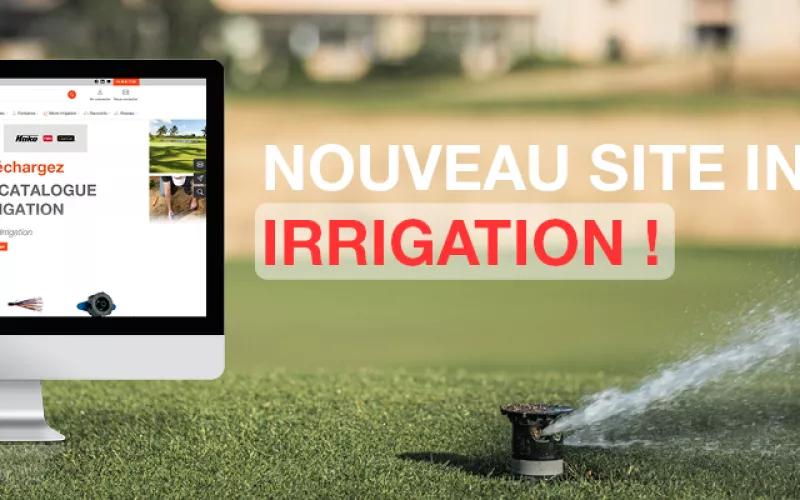 Lancement du site irrigation Hako France
