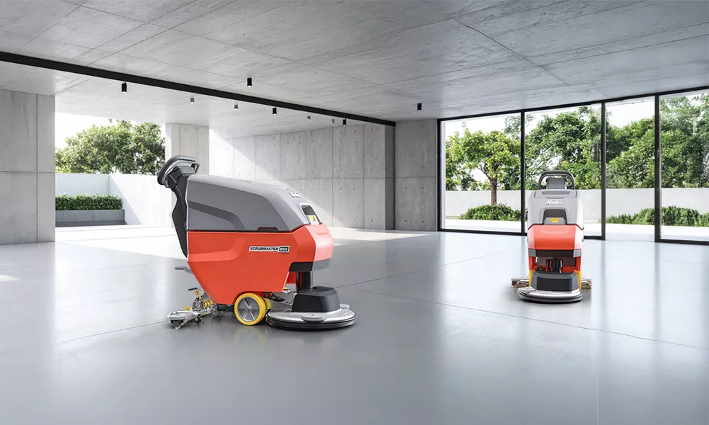 Comparatif d'autolaveuses Hako : Scrubmaster B35 et B50 vs B30 et B45